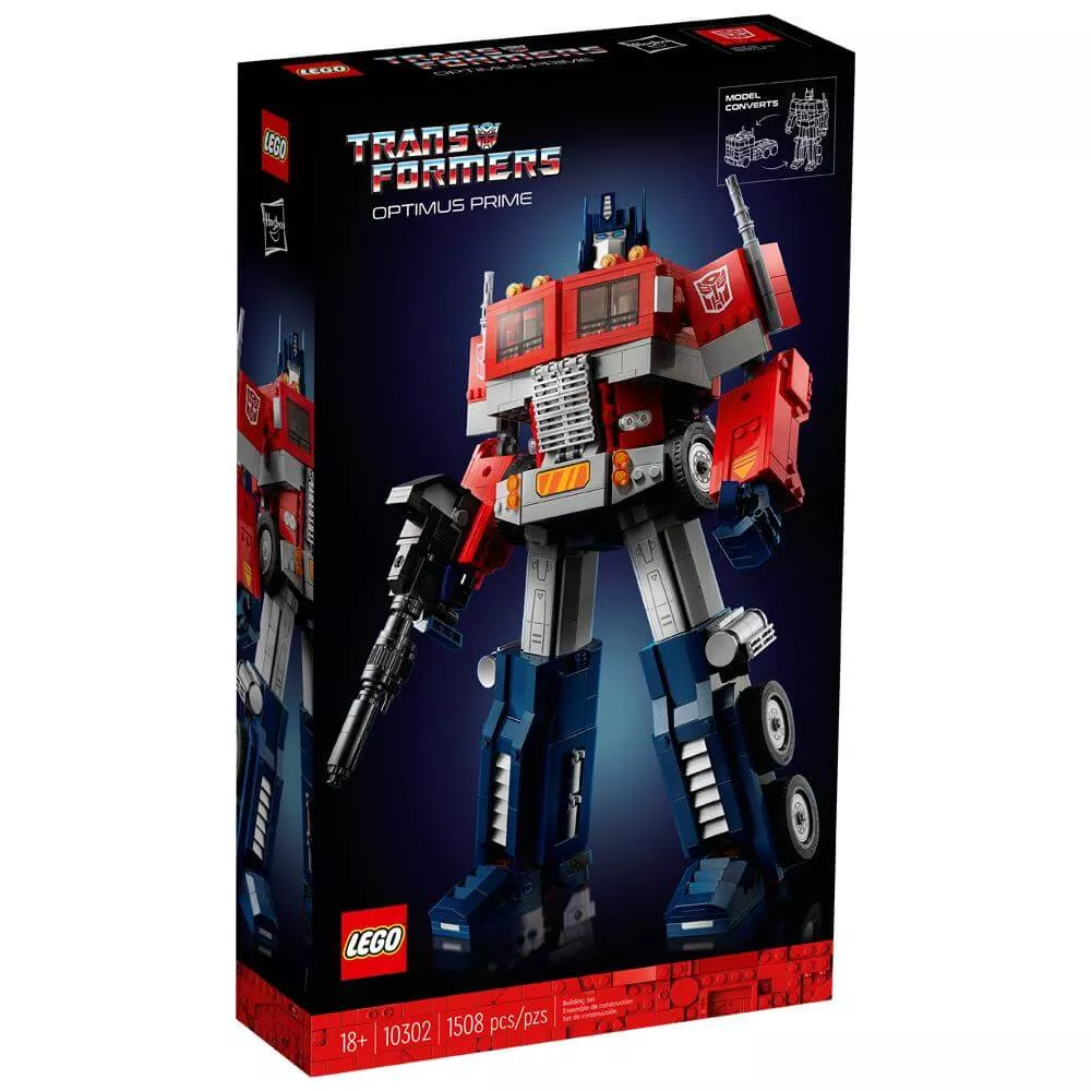 Lego Icons Optimus Prime 10302